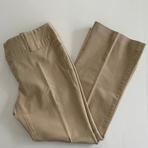 Banana Republic Straight-Leg Khaki Pants